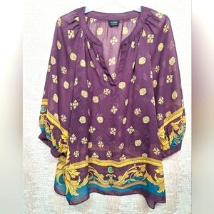 Ladies sheer top/blouse.